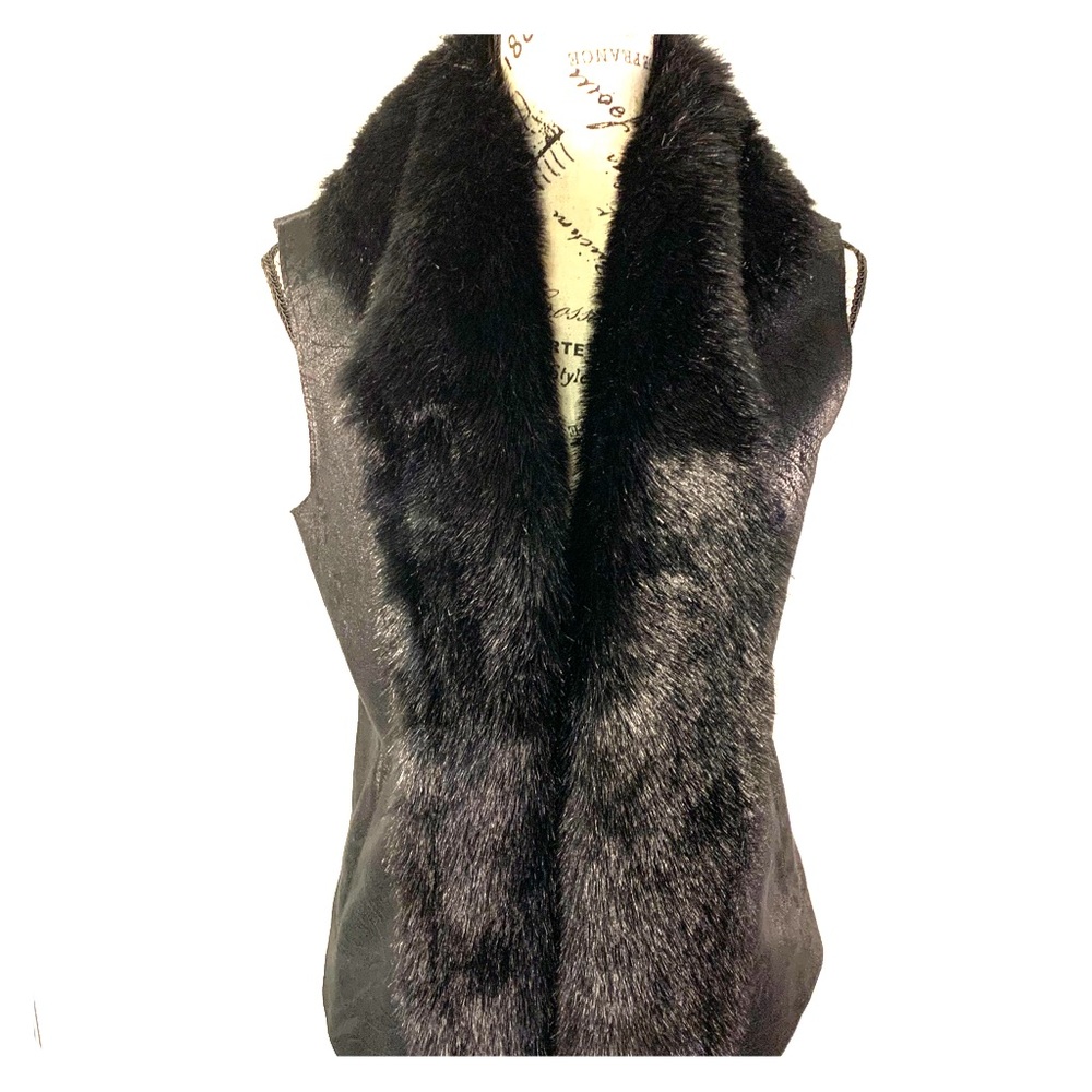 Beautiful New Faux Fur Express Vest